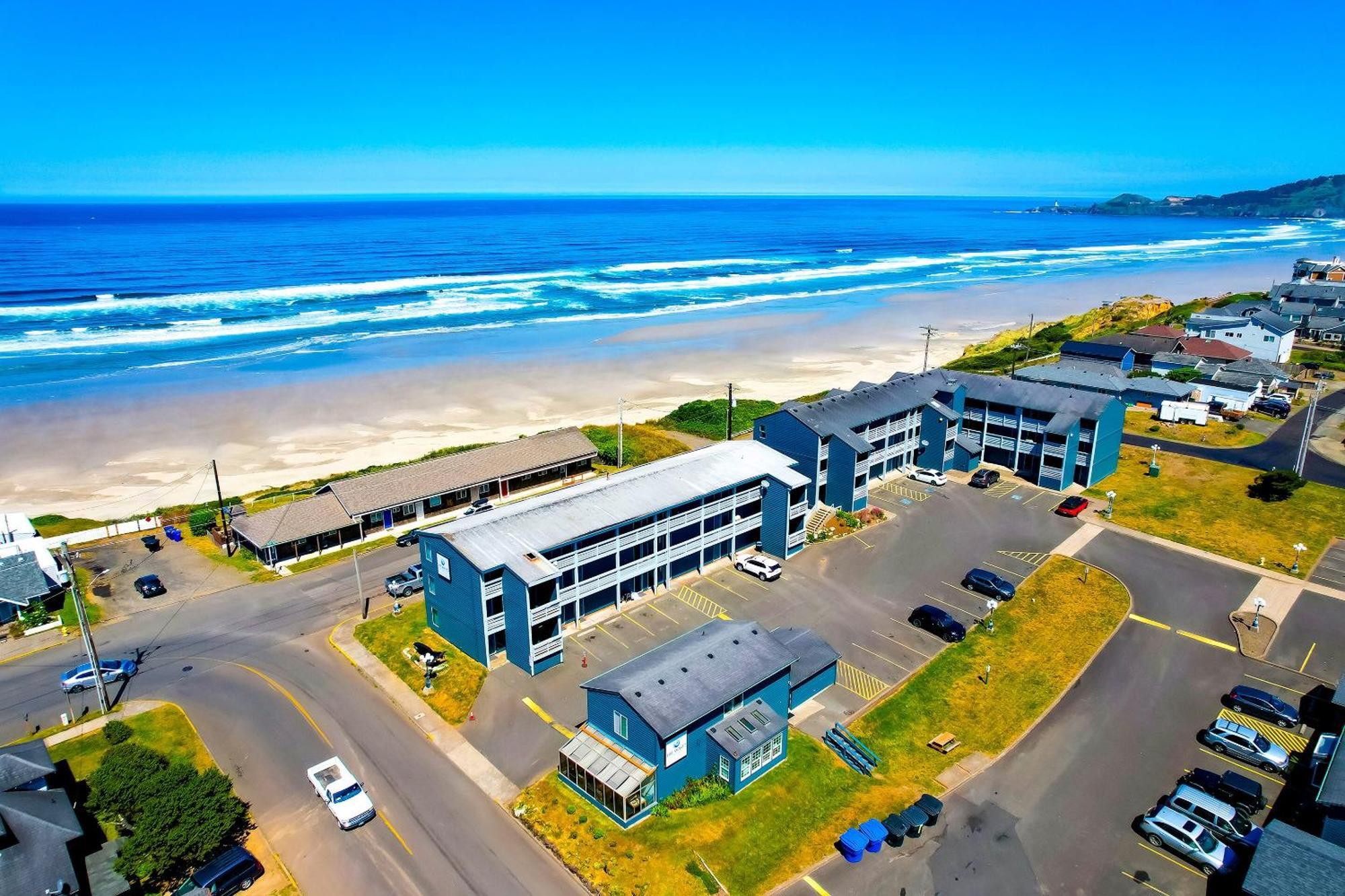 Oyo Waves Hotel Newport Or - Nye Beach ภายนอก รูปภาพ