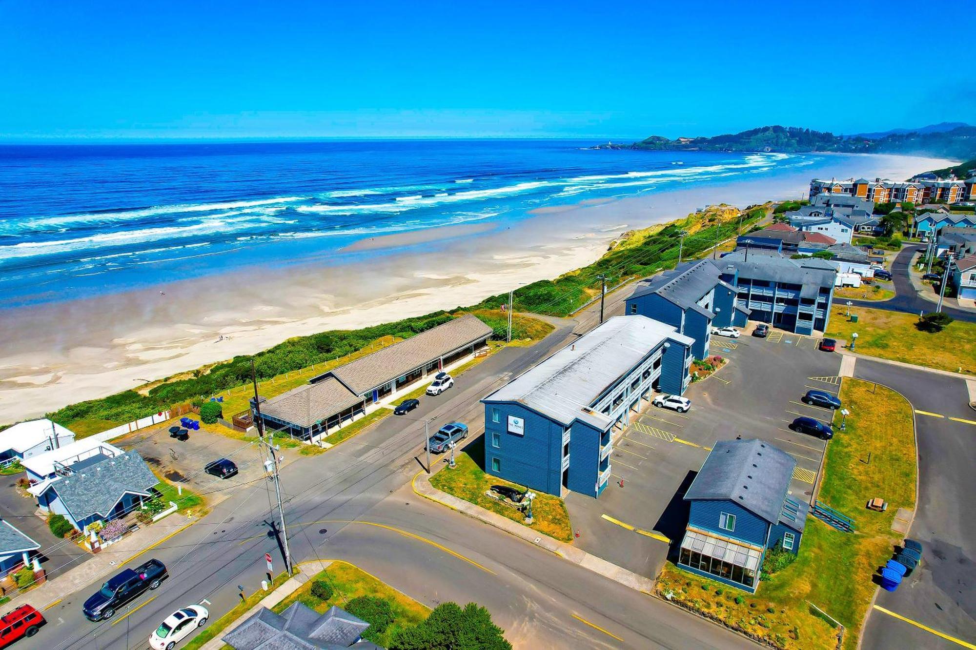 Oyo Waves Hotel Newport Or - Nye Beach ภายนอก รูปภาพ