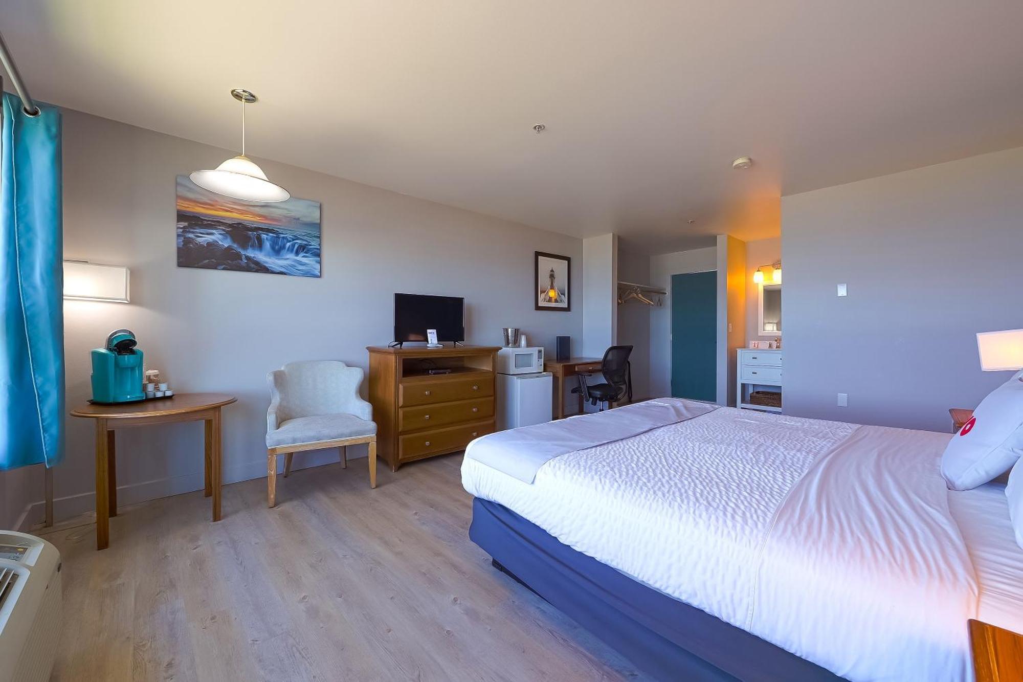 Oyo Waves Hotel Newport Or - Nye Beach ภายนอก รูปภาพ